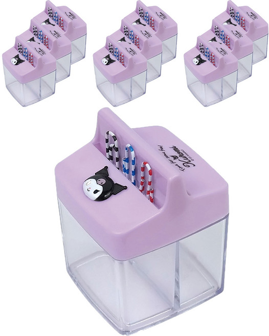 바이하츠 사각 자석 크립통, 쿠로미, 10개