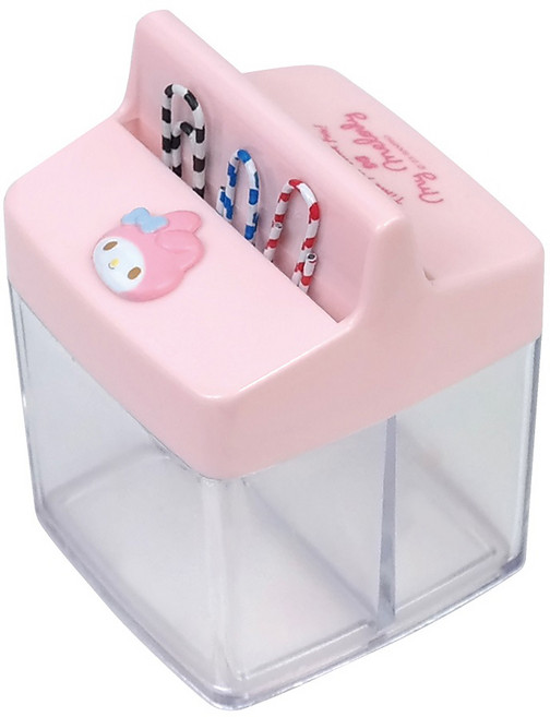 바이하츠 사각 자석 크립통, 마이멜로디, 1개