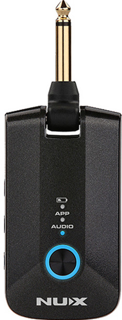 넉스 마이티 플러그 프로 멀티 이펙터 내장형 블루투스 헤드폰 기타 베이스 앰프 MP-3, 혼합색상, 1개