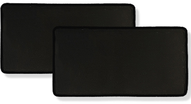 카몽 차량용 차박 평탄화 연결보드 틈새 확장 보드 소형 2p + 전용가방, 컨텐츠 참조, 블랙