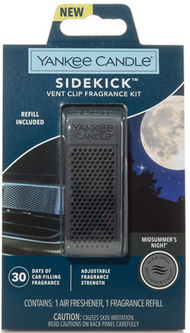 YK 사이드킥 차량용 방향제 벤트클립DOT 본품, 1개, 미드썸머나잇