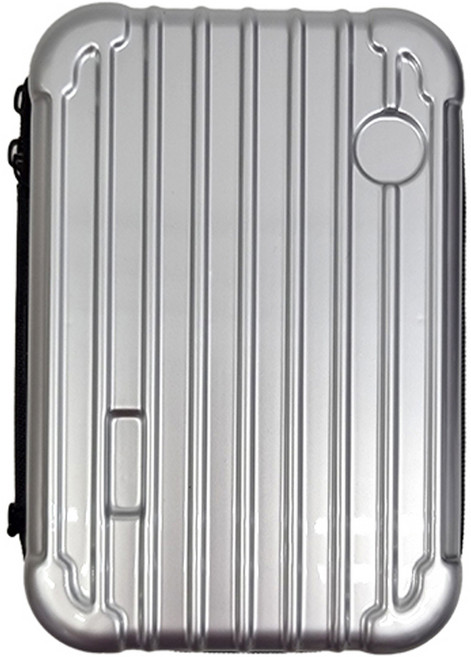 그레이거 캐리어 뷰티박스 S, 실버, 1개