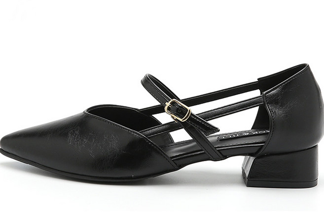 잭앤질 수제 오픈 스트랩 펌프스 JB3338