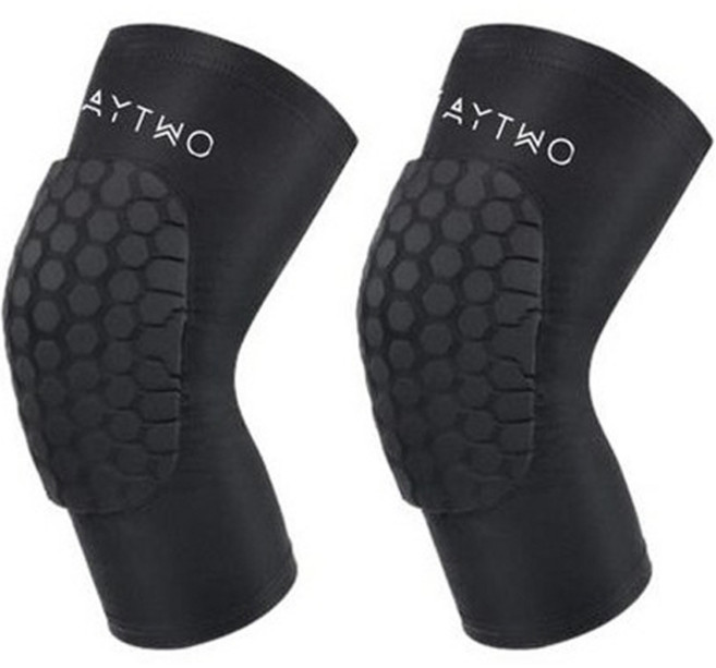메이투 벌집 무릎보호대, 2개, 블랙