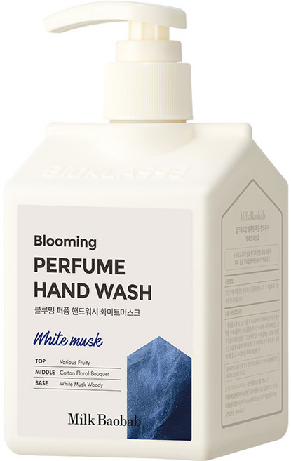 밀크바오밥 블루밍 퍼퓸 핸드워시 화이트머스크, 1개, 250ml