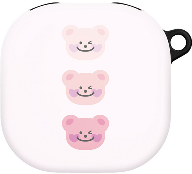 糖果熊硬殼Buds保護殼, Galaxy Buds 2 Pro/Buds 2/Buds Pro/Buds Live, 漸層, 1個