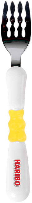 유아용 하리보 골드베렌 포크, 옐로우, 단품, 1개