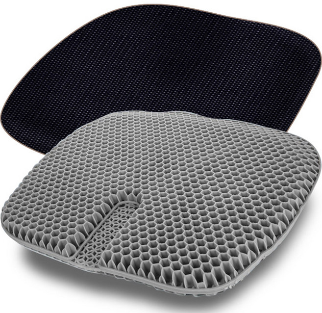 마켓플랜 소프트 실리콘 쿨 방석 + 커버 세트, 혼합색상