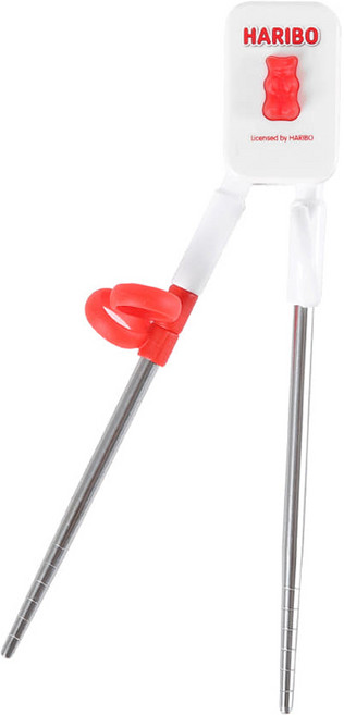 하리보 골드베렌 교정용 젓가락, 레드, 1개