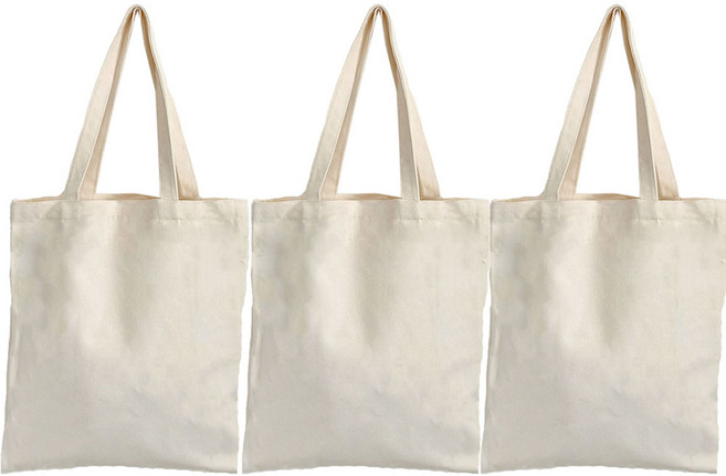 무지 에코백 세로형 3p