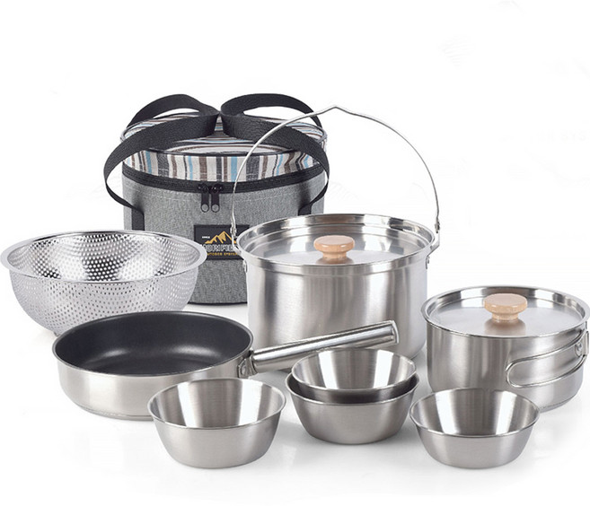 모리필드 인덕션 코펠 12p 세트, 혼합색상, 1세트