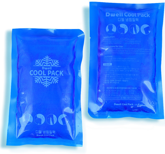 디웰 냉찜질팩 10 x 15 cm, 2개