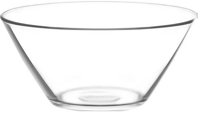 라브 VEG297 샐러드볼, 투명, 1개