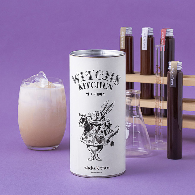 이상한 나라의 밀크티 밀크티베이스 선물세트 50ml x 7개입, 350ml, 1개
