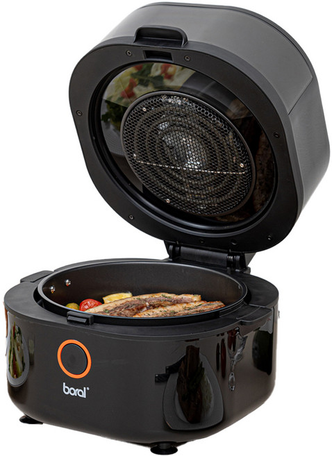 보랄 윈도우 에어프라이어 5L, BR-AF1500W, 블랙