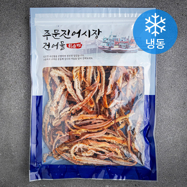 주문진어시장건어물 나들이엔 고메버터 맥반석 오징어 (냉동), 250g, 1개