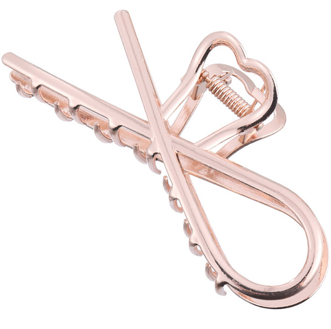 수스다 베이비상어 헤어 메탈 집게핀 4108 ﻿유광 무광 올림머리 헤어핀