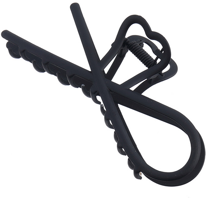 수스다 베이비상어 헤어 메탈 집게핀 4108 ﻿유광 무광 올림머리 헤어핀