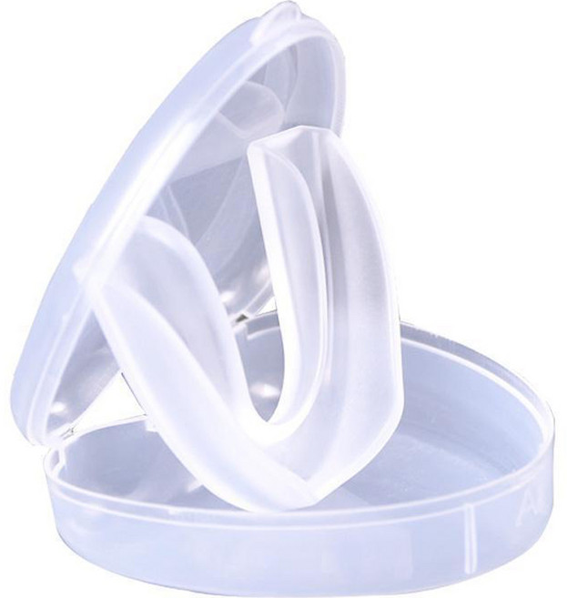 순잠 스포츠 복싱 마우스피스, 화이트, 1개