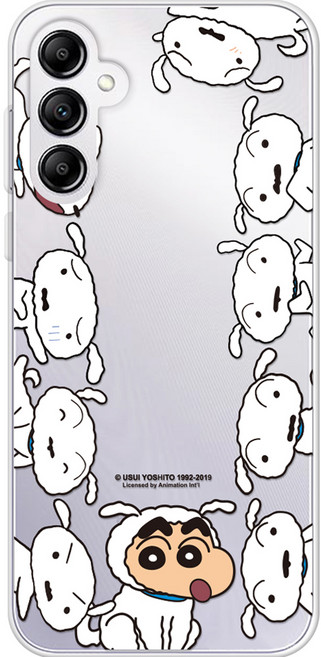 코쿼드 짱구는못말려 와글와글 클리어 휴대폰 케이스