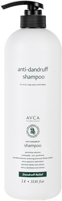 아브카 클리닉 가려운 두피 컨트롤 비듬 케어 샴푸, 1L, 1개