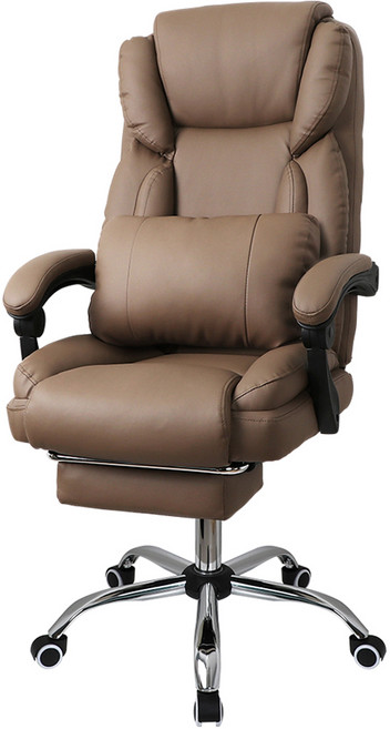 로고스토리 리클라이너 사무실 중역 컴퓨터 피시방 책상 타이탄 의자, 엄버브라운
