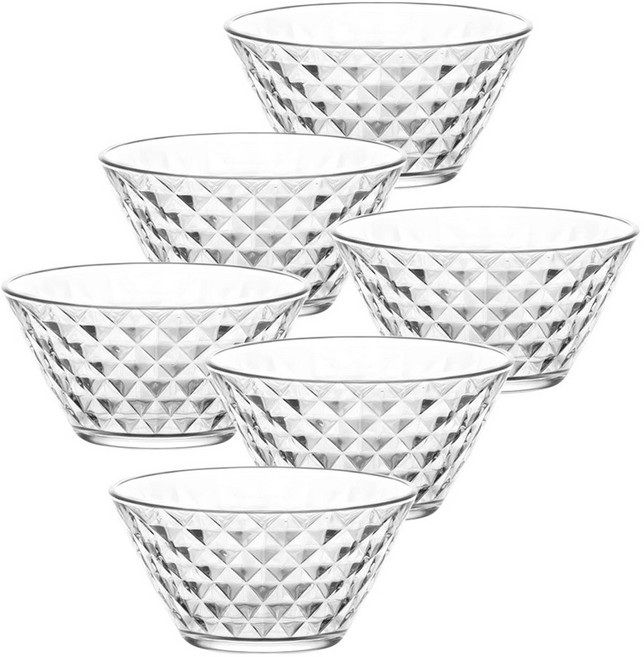 라브 ART267 샐러드볼, 투명, 6개