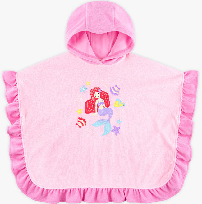 마리앤모리 아동용 머메이드 프릴 비치가운