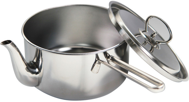 리빙글로리 IH 인덕션 주전자 냄비, 18cm, 1개