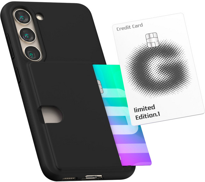 구스페리 매트 스킨 듀얼 카드 포켓 휴대폰 케이스