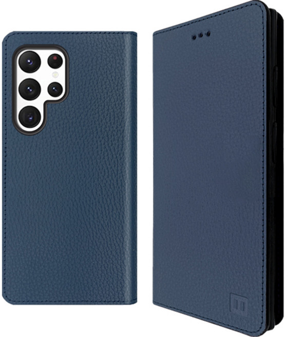 까미또 피코 오플 소가죽 플립 휴대폰 케이스