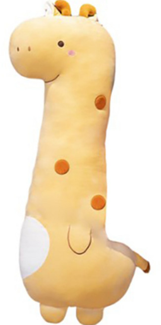 네이처타임즈 기역니은 인형 롱쿠션 바디필로우, 기린