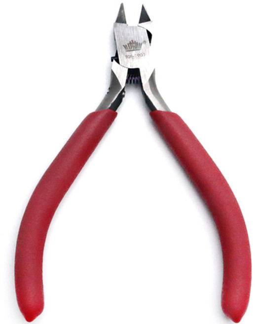 티오에프티에스 건담 프라모델 전용 편날 외날 정밀 궁극 토프니퍼 TOF1901, 레드, 1개