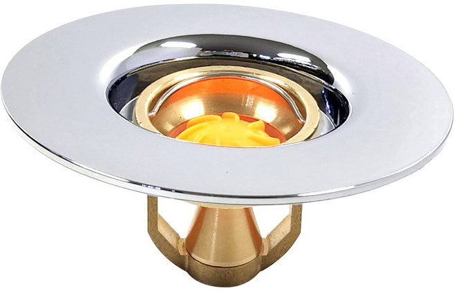 FILTER KLASS 高級型黃銅磁鐵排水孔排水孔存水彎+圓形蓋 2入組, 1組