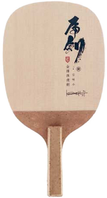 김택수 티마운트 호검 펜홀더 탁구라켓, 호검레드, 1개