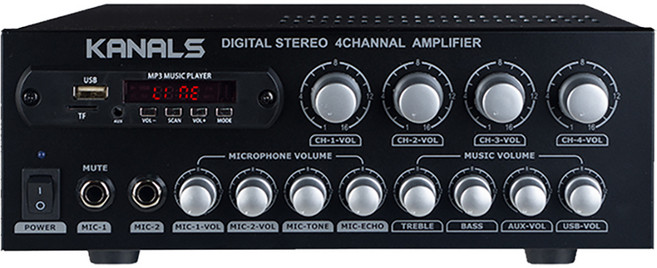 카날스 매장 카페용 블루투스 S / T 앰프 320W, EMA-196