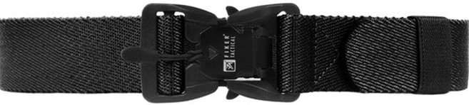 파이커택티컬 바이퍼 벨트 마그넷 에디션 솔리드 컬러, BLACK, 1개