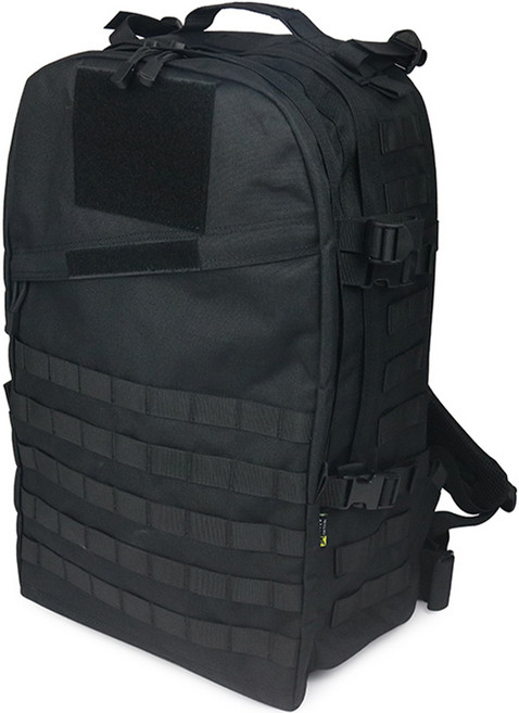 파이커택티컬 Ver3 4일용 전술배낭 45L 방수커버 포함, 블랙