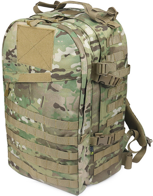 파이커택티컬 Ver.3 4일용 전술배낭 45L 방수커버 포함, 멀티카모