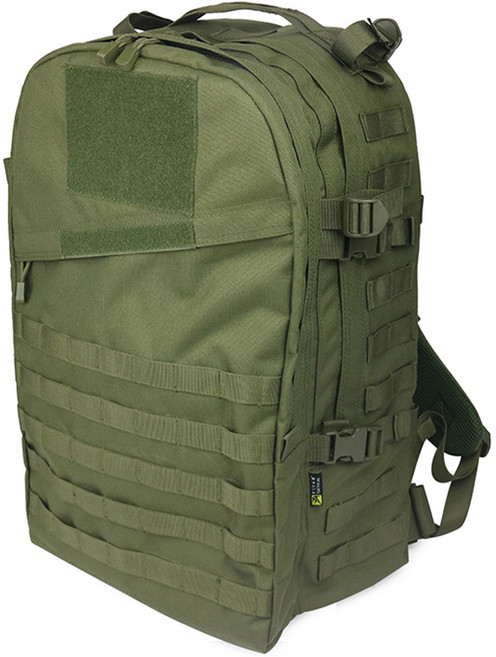 FIKER TACTICAL Ver3 4日用戰術背包 45L 含防水罩, 軍綠色