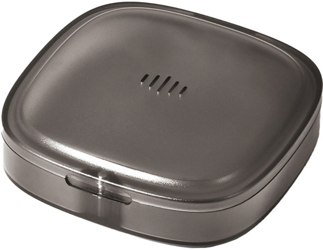 유지장치 교정기 통기성 휴대용 케이스, 블랙, 1개