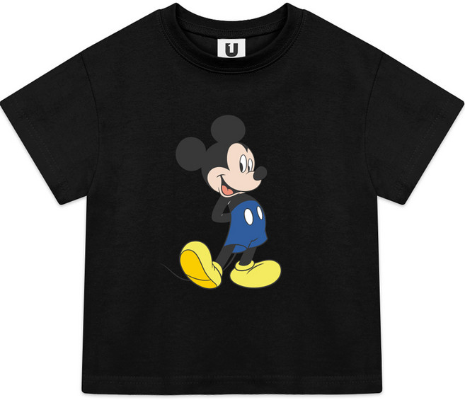 골든래빗 아동용 통기성 DISNEY 샤이 미키 반팔티