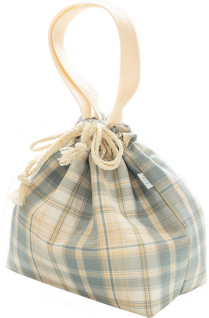 나누담 데일리 도시락 가방 보냉백, 아이보리, 1개