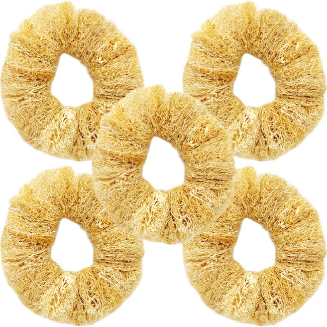 달빛풍선 제로웨이스트 도넛 수세미, 1개, 5개