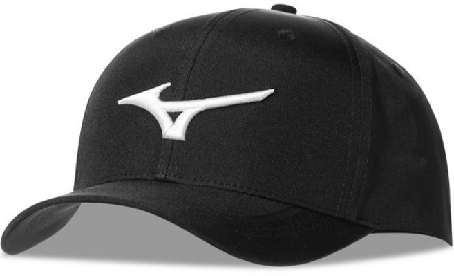 미즈노골프 RB 페이스풀 캡 골프모자, 블랙, 1개