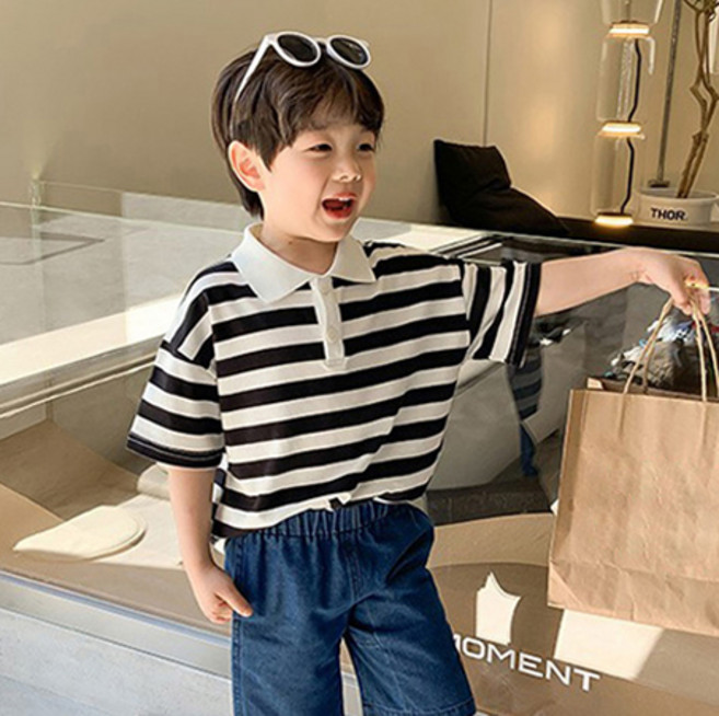 꼰띠키즈 아동용 통기성 프리파라 티셔츠