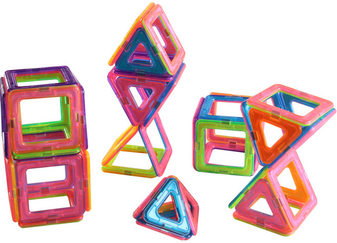 파파스토이 맥스팀 오리진 자석 블럭 190p, 혼합색상, 1개