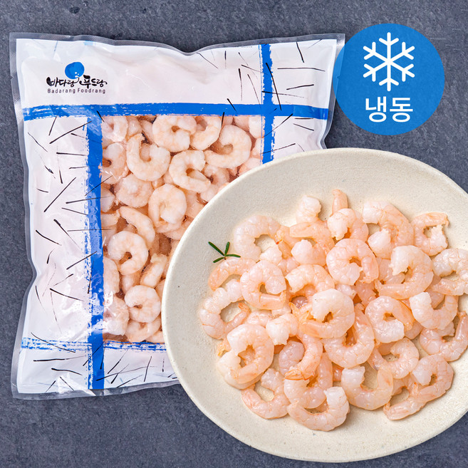 더착한 자숙 새우살 중 100/200 (냉동), 500g, 1개