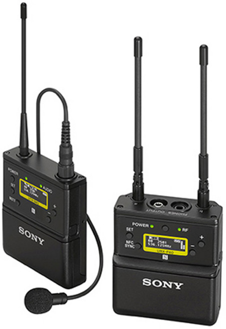 소니 무선 핀마이크 세트, UWP-D21