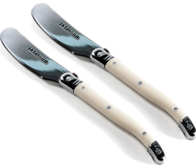 까르투하 오로 버터나이프, 아이보리, 2개